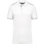 WK Designed To Work Polo Day To Day contrasté manches courtes homme white/navy