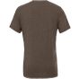 Bella Unisex triblend short sleeve tee brown_triblend