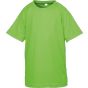 Spiro Junior performance aircool tee lime