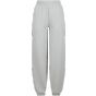 Build Your Brand Ladies Fluffy Sweatpants Light asphalt