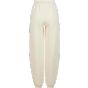Build Your Brand Ladies Fluffy Sweatpants White sand