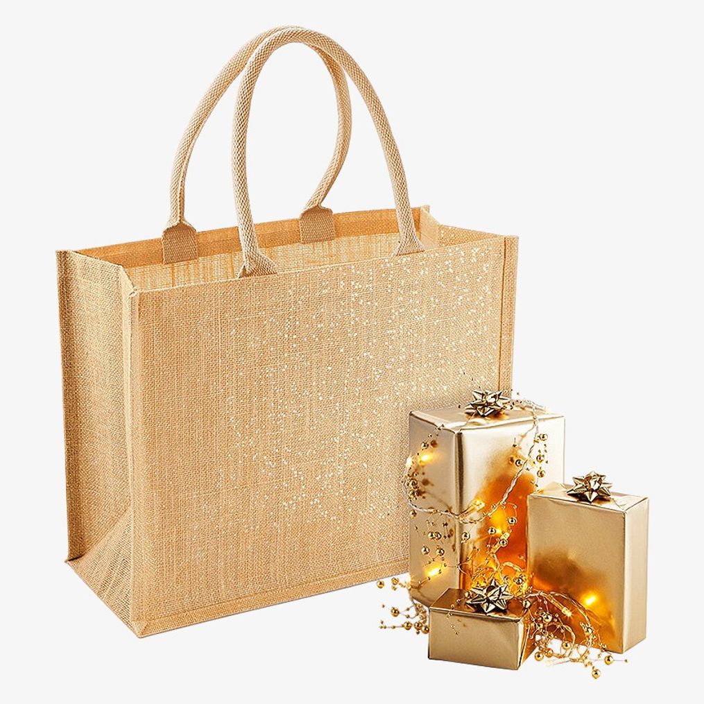 Shimmer Jute Shopper westfordmill