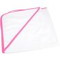 A&R Serviette à capuche Babiezz® Subli-Me White / Pink