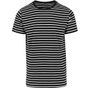 Build Your Brand Stripe Tee black/white