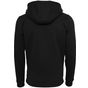 Build Your Brand Heavy Zip Hoody black