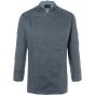 karlowsky Men's Long-Sleeve Chef Jacket Noah Anthracite
