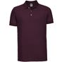 Russell Men's stretch polo rouge vin