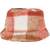 flexfit Sherpa Check Bucket Hat white_sand/toffee