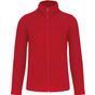 WK Designed To Work Veste micropolaire zippée red
