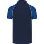 Kariban Polo Baseball navy/l.g./royal_blue