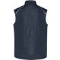 James&Nicholson Men´s Hybrid Vest carbon/carbon