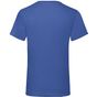 fruit of the loom Valueweight V-Neck T royal_blue