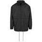 Build Your Brand Nylon Windbreaker black