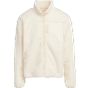 Build Your Brand Bonded Sherpa Jacket white_sand