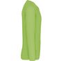 kariban T-shirt homme manches longues encolure ronde lime