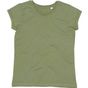 mantis Women's roll Sleeve T soft_olive