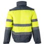 Velilla Blouson matelassé 2 en 1 haute visibilité fluo_yellow/grey