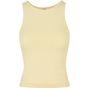 Build Your Brand Ladies Racer Back Top soft_yellow