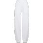 Build Your Brand Ladies Fluffy Sweatpants White