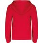 kariban Sweat-shirt zippé capuche enfant red/white