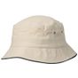 Myrtle Beach Fisherman Piping Hat natural/navy