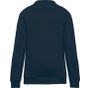WK Designed To Work Sweat-shirt Day To Day zip poche contrastée unisexe navy/royal_blue