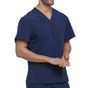 Dickies-Medical Haut col V homme navy