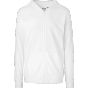 Neutral Unisex Jersey Zip Hoodie white