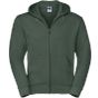 Russell Authentic Sweat capuche zippé homme bottle_green
