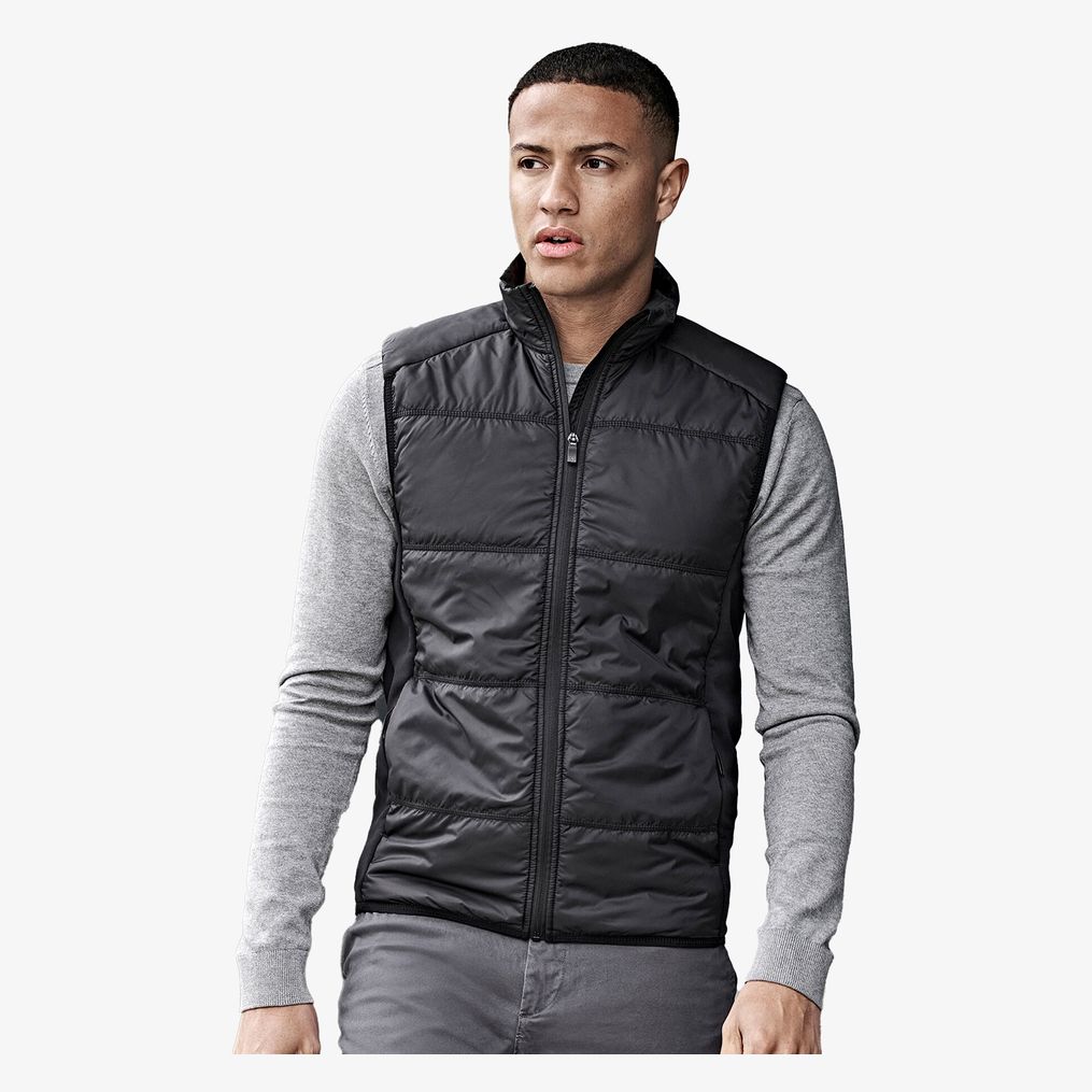 Hybrid-stretch bodywarmer tee jays