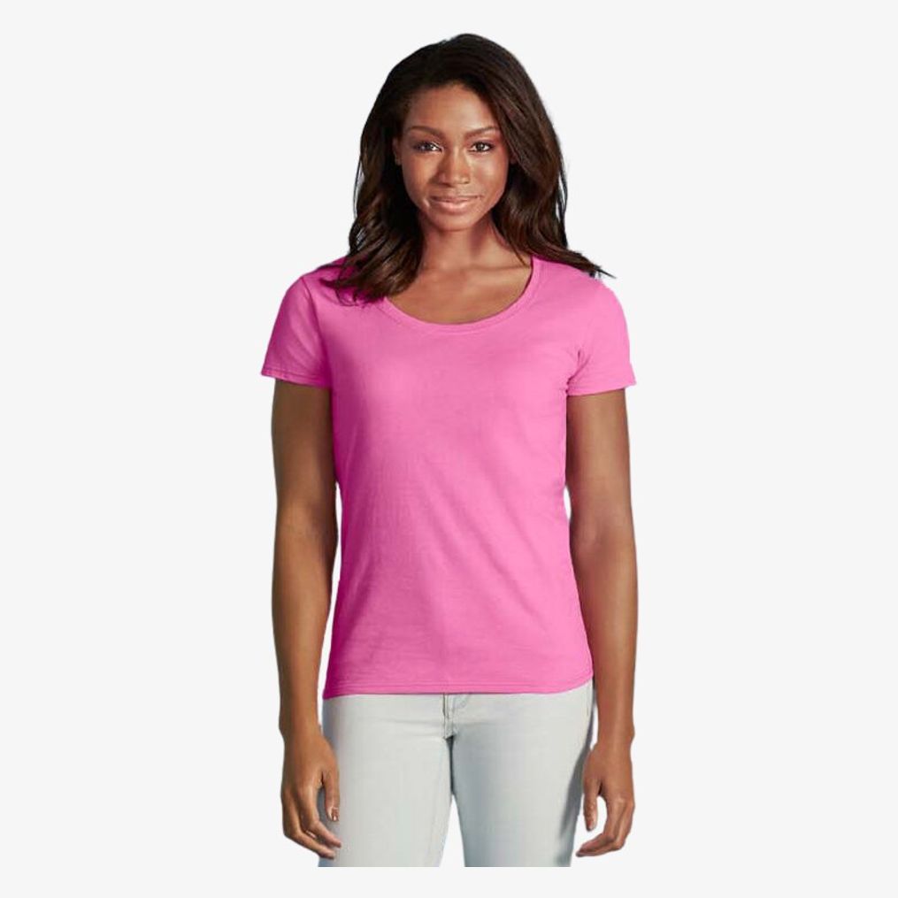 Softstyle® Ladies` Deep Scoop T-Shirt Gildan