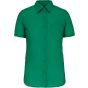 Kariban Chemise popeline polycoton manches courtes entretien facile femme kelly_green