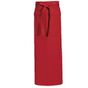 CG Workwear Bistro Apron Roma 100 x 100 cm red