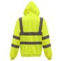 yoko Sweat-shirt zippé capuche hi_vis_yellow