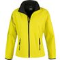 result Womens Printable softshell yellow/black