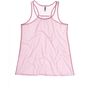 Bella Women's flowy racerback tank soft_pink