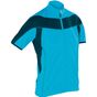 Spiro Women's Spiro bikewear full zip top aqua/black