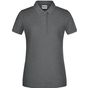 James&Nicholson Ladies´ Basic Polo black_heather