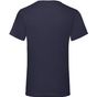 fruit of the loom Valueweight V-Neck T deep_navy