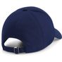 Beechfield Casquette à 6 panneaux en coton biologique oxford_navy