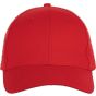 K-up Casquette en coton et polyester recyclés K-loop tracking - 6 panneaux red