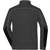 James&Nicholson Men´s Structure Fleece Jacket black_melange/black/silver