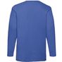 fruit of the loom Valueweight Long Sleeve T royal_blue