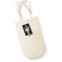 Westford Mill Sac bouteille en coton issu du commerce équitable natural