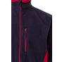 Velilla Veste polaire bicolore navy/red