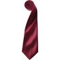 Premier Cravate en satin colours collection burgundy