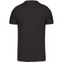 kariban T-shirt col V manches courtes dark_grey