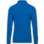 kariban Polo piqué manches longues homme  light_royal_blue