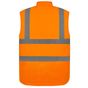 yoko  Bodywarmer rembourré haute visibilité hi_vis_orange