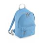 Bagbase Mini sac à dos tendance sky_blue/light_grey